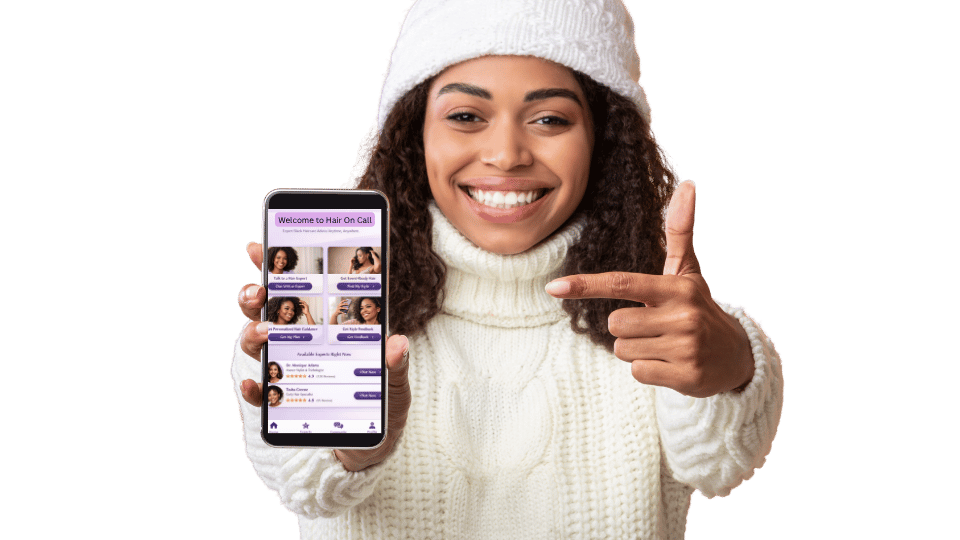 Confident woman with styled hair